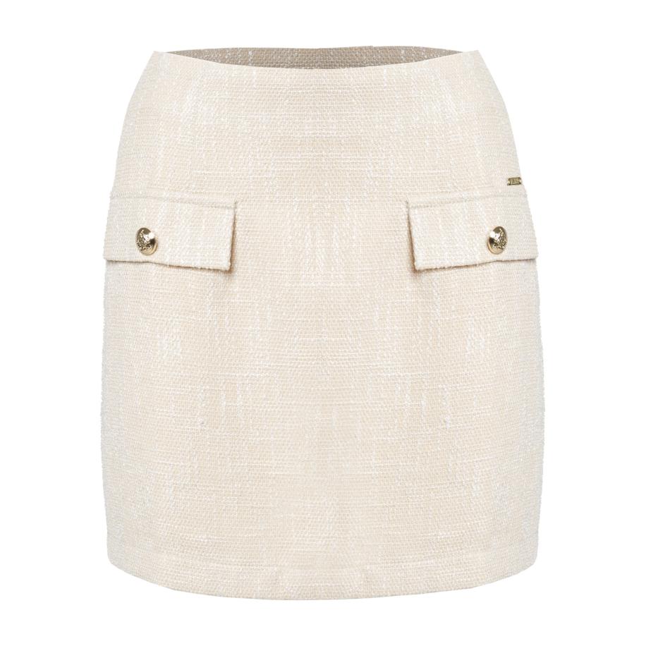 Influencer Influencer Rok beige -