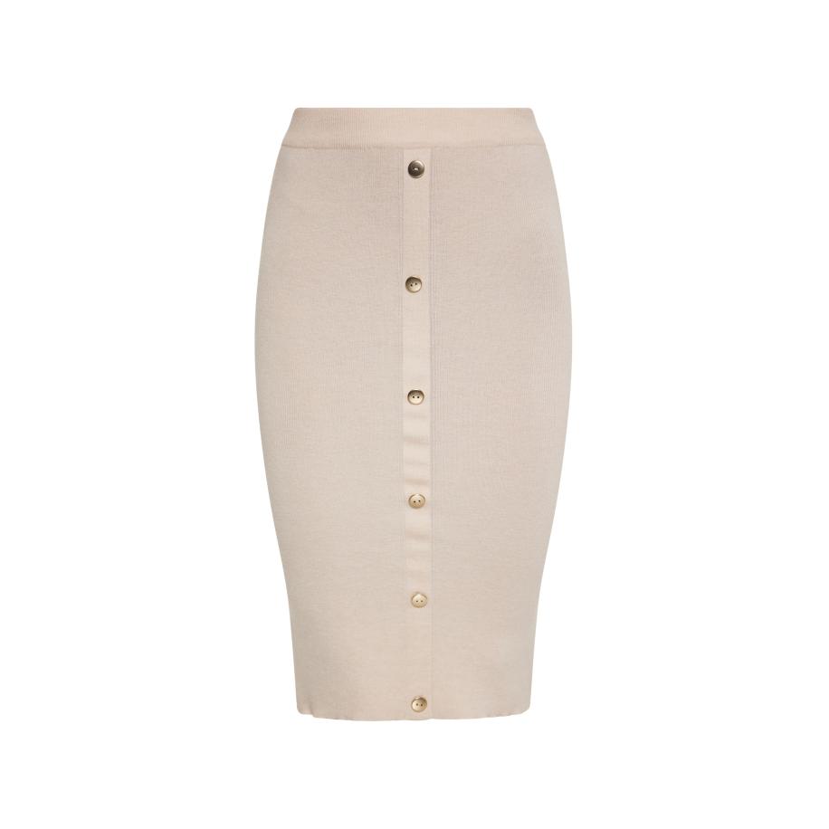 Faina faina Rok lichtbeige / goud -