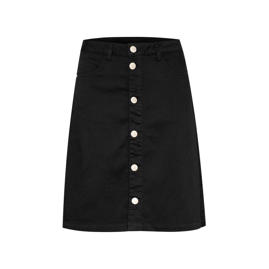 Cream Cream Rok Alma zwart -