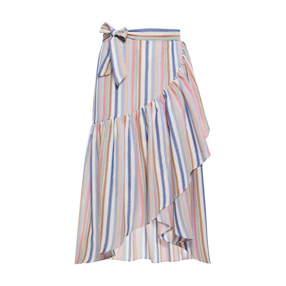 IZIA IZIA Rok blauw / lichtblauw / bruin / offwhite -