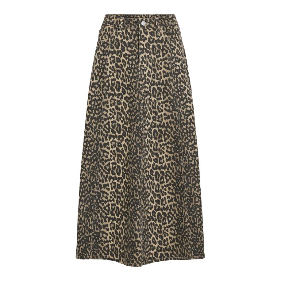 Vila VILA Rok Chia beige / bruin / zwart -