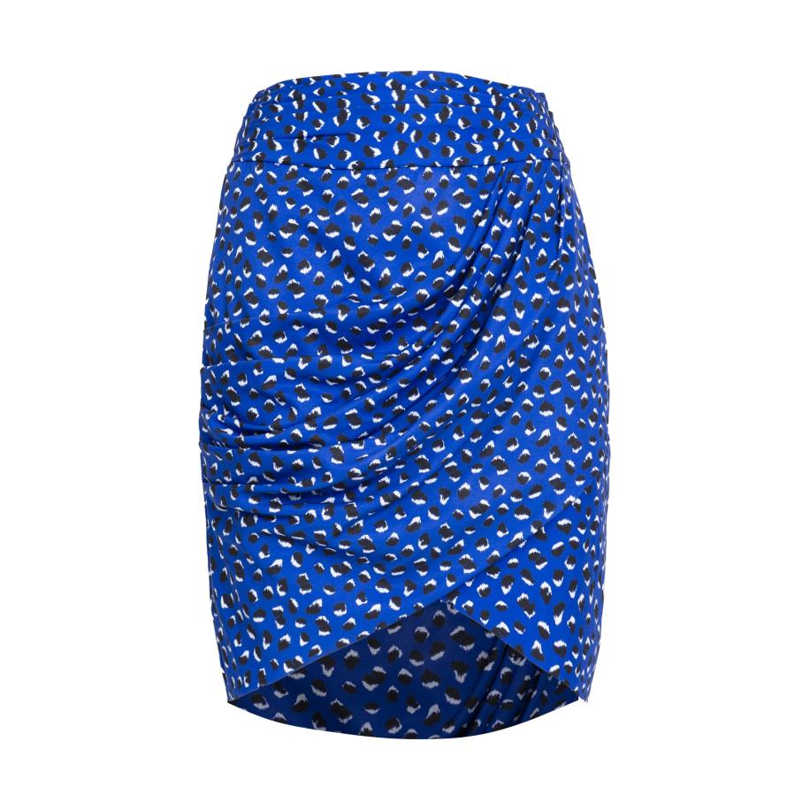 Influencer Influencer Rok royal blue/koningsblauw / wit -