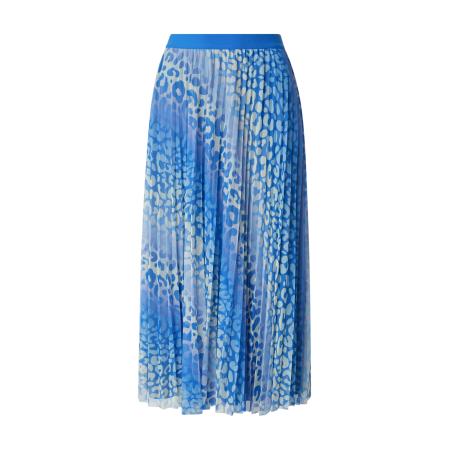 Rich & Royal Rich & Royal Rok beige / royal blue/koningsblauw / lichtblauw