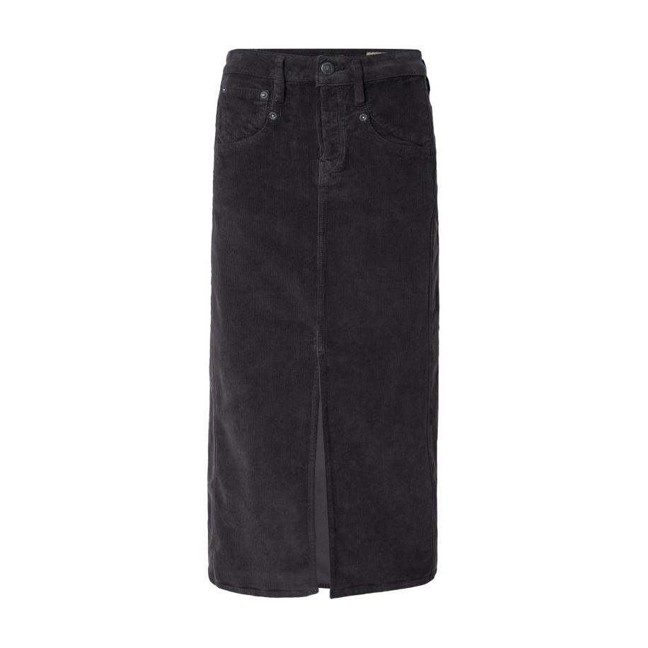 Herrlicher Herrlicher Rok Shyra antraciet -