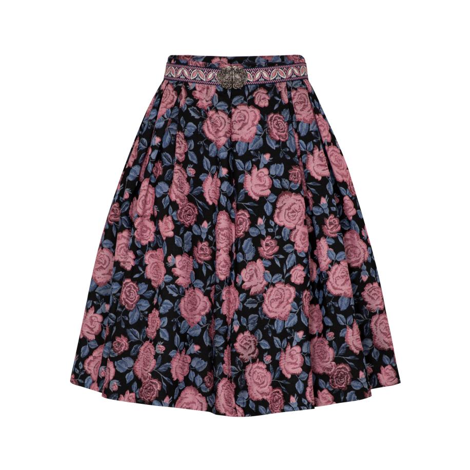 SPIETH & WENSKY Klederdracht rok zwart Zwart