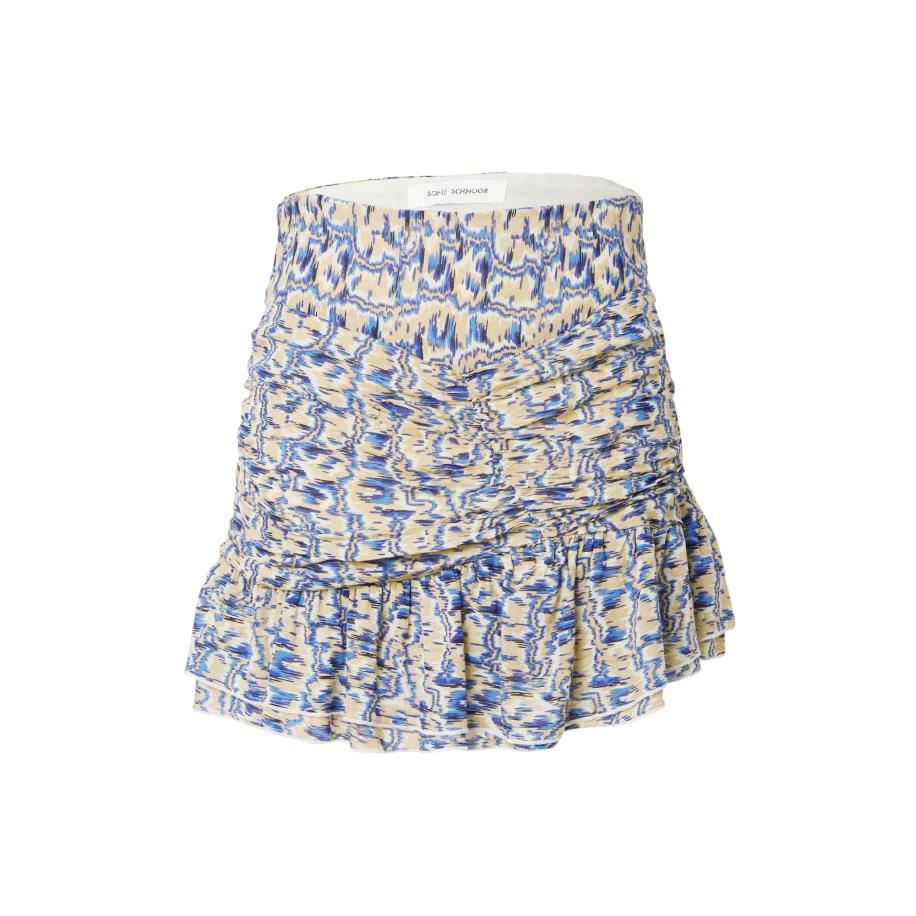 Sofie Schnoor Sofie Schnoor Rok lichtbeige / blauw / zwart / wit -