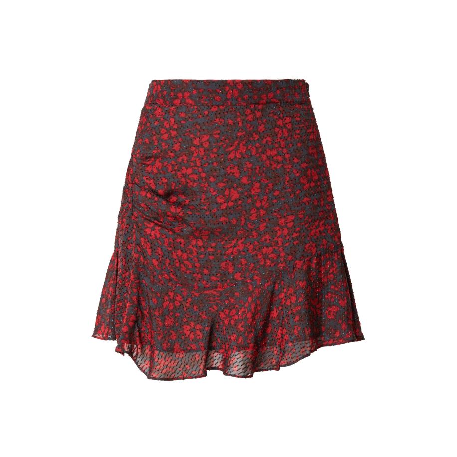 Second Female SECOND FEMALE Rok saffier / bruin / donkerrood -