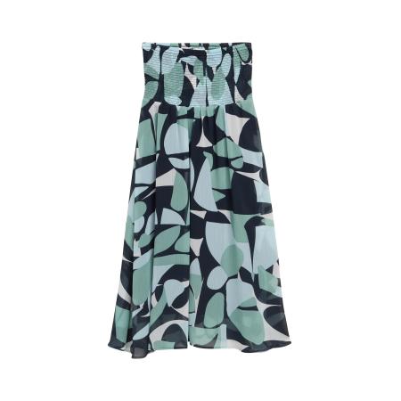 Tom Tailor TOM TAILOR Rok lichtblauw / donkerblauw / mintgroen / wit