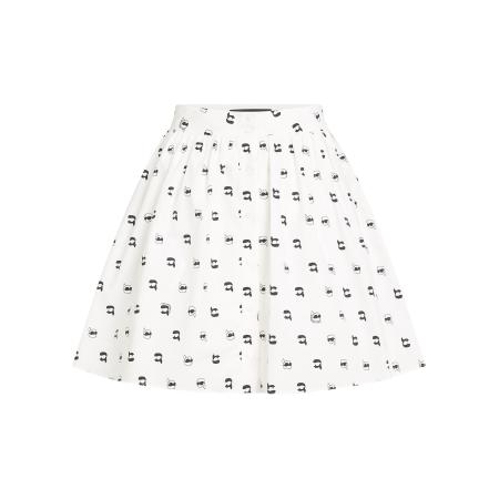 Karl Lagerfeld Karl Lagerfeld Rok zwart / wit