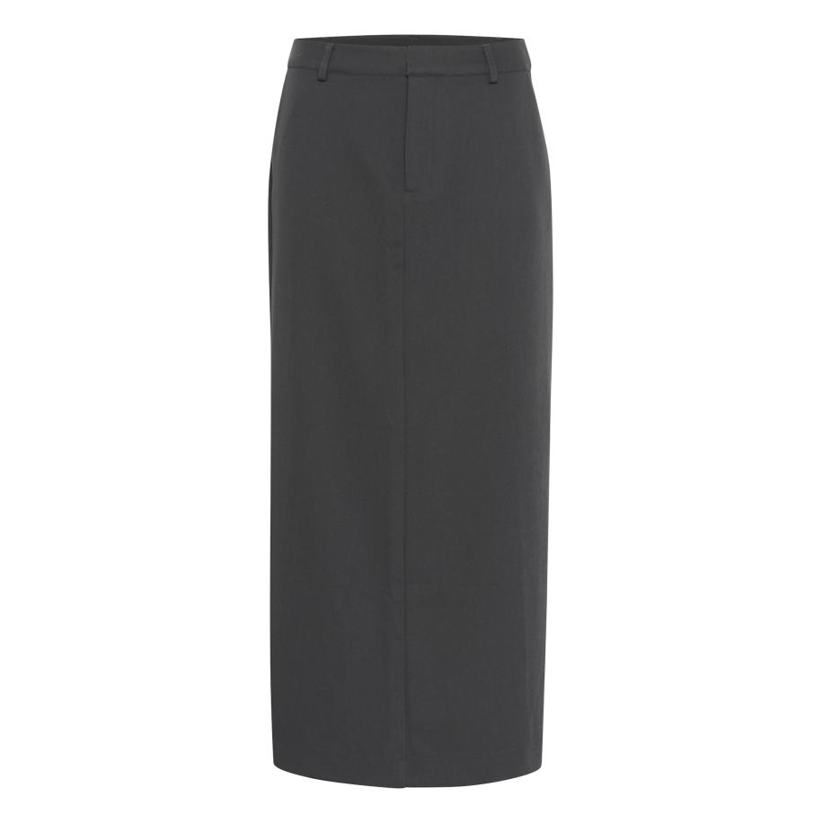 Kaffe Rok KA Sakura antraciet Grijs