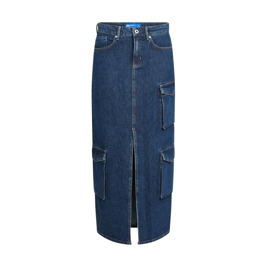 Karl Lagerfeld KARL LAGERFELD JEANS Rok blauw denim -