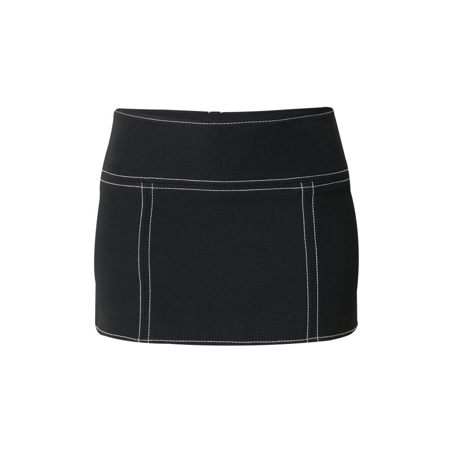 TOPSHOP Rok zwart / wit Zwart
