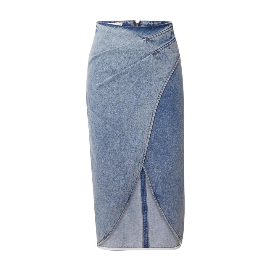 IRO IRO Rok blauw denim -