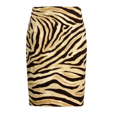 Lauren Ralph Lauren Lauren Ralph Lauren Rok ivoor / kastanjebruin