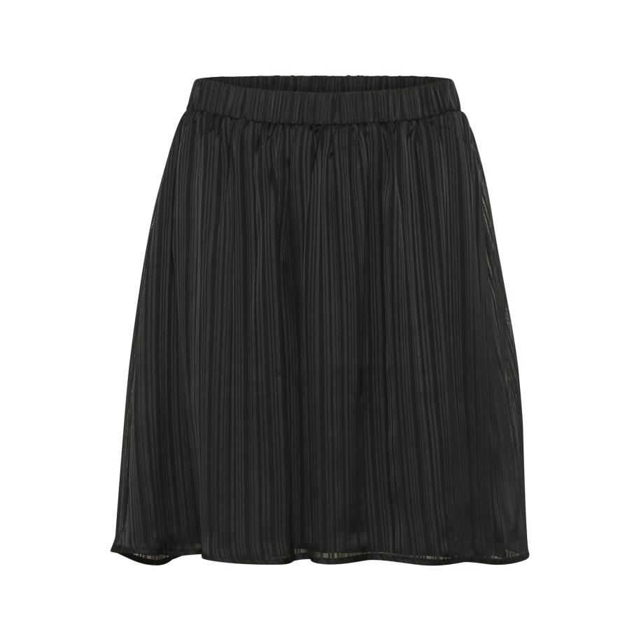 Kaffe Kaffe Rok Mille grijs / zwart -