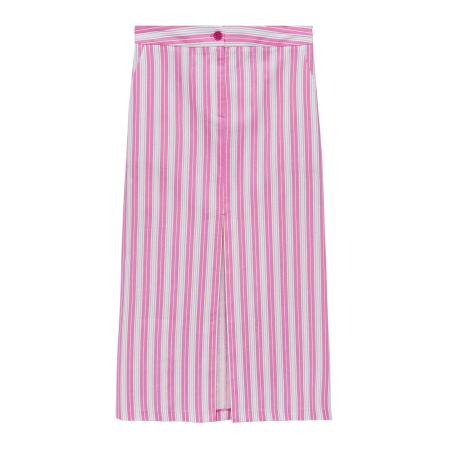 Mango MANGO Rok lichtblauw / pink / wit