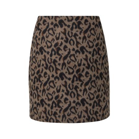 s.Oliver BLACK LABEL Rok bruin / brokaat / zwart