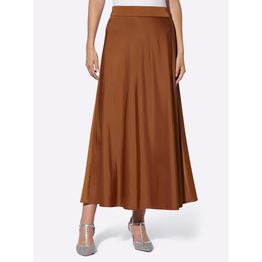 heine heine Rok bruin -