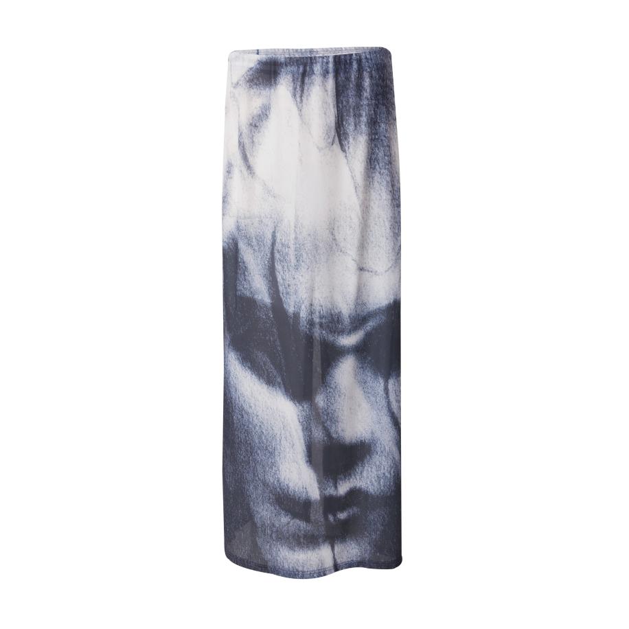 Weekday WEEKDAY Rok Sting lichtgrijs / zwart / offwhite -