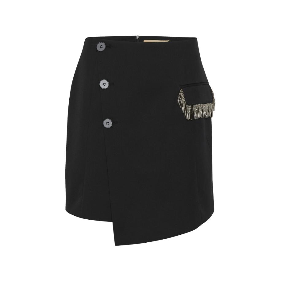 Culture CULTURE Rok CUville Anie zwart -