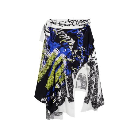 Desigual Desigual Rok gemengde kleuren