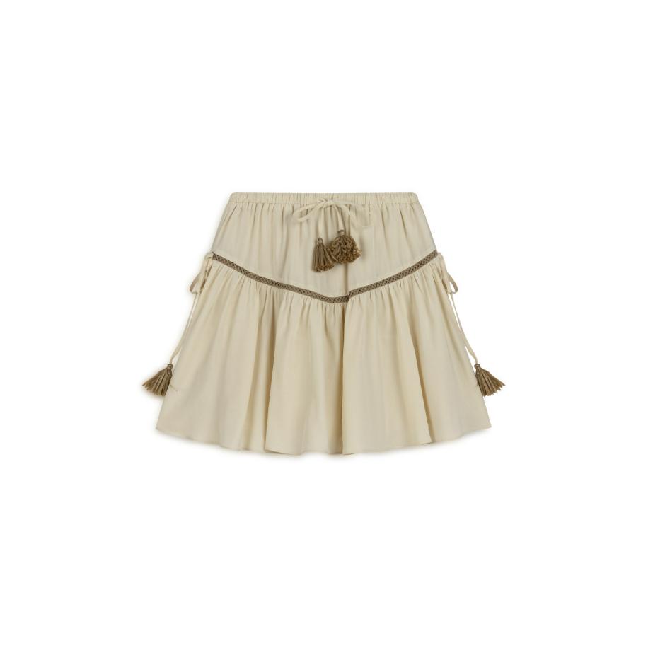 Twist Twist Rok crème / bruin -