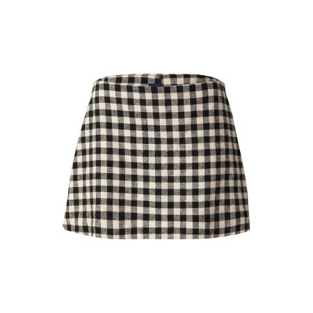 GAP GAP Rok crème / zwart / zwart gemêleerd