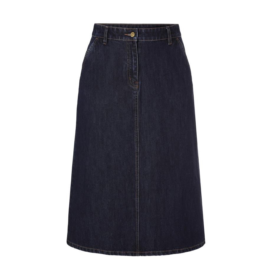 TATUUM Rok Mesina blauw denim Blauw