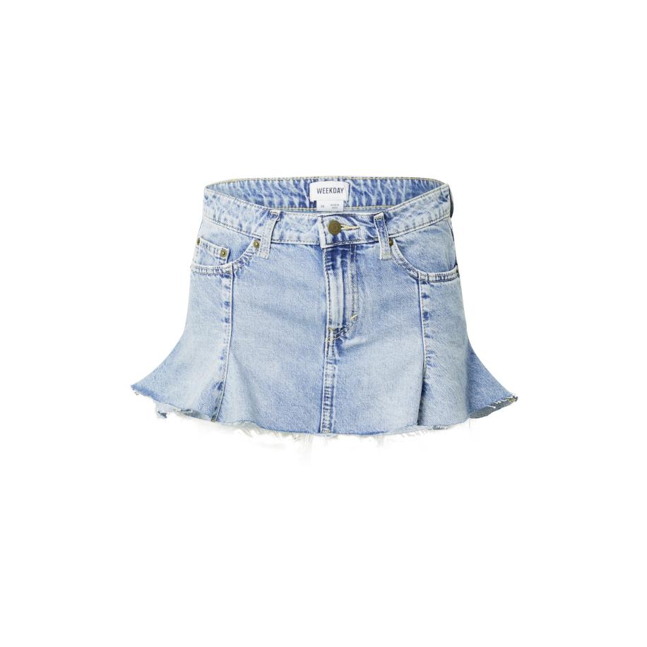 Weekday WEEKDAY Rok Soho blauw denim -