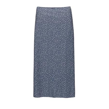 Pull&Bear Pull&Bear Rok marine / lichtgrijs / wit