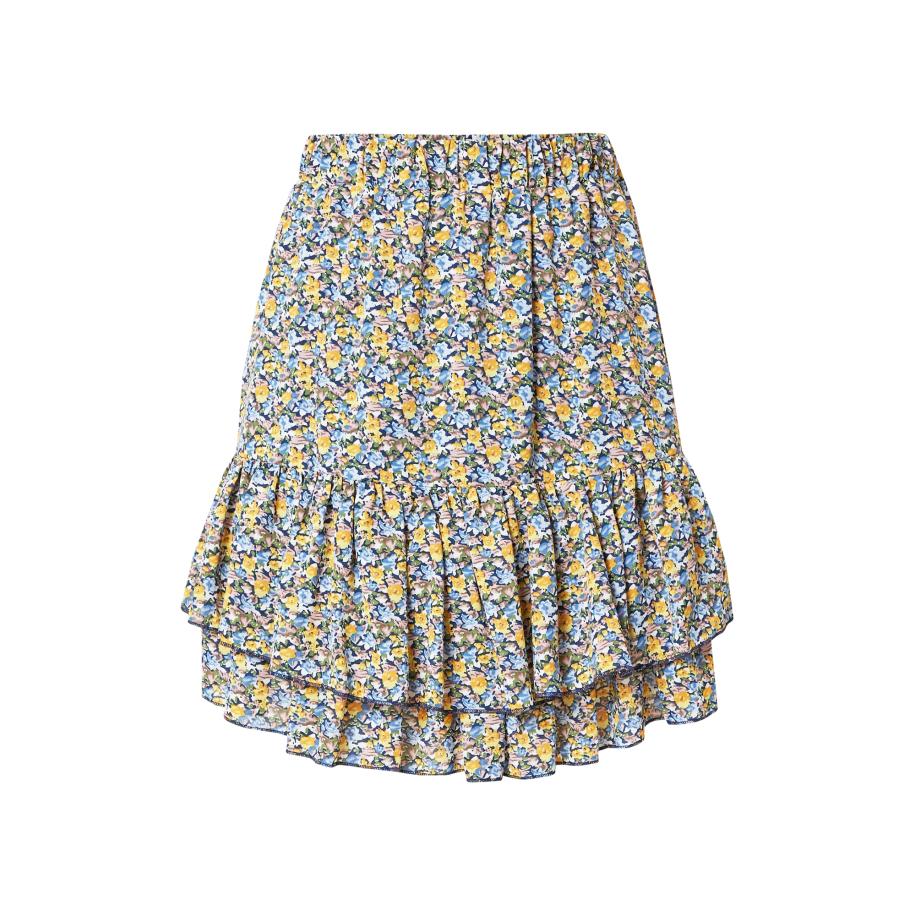 SISTERS POINT Rok GROW navy / gemengde kleuren Multicolor