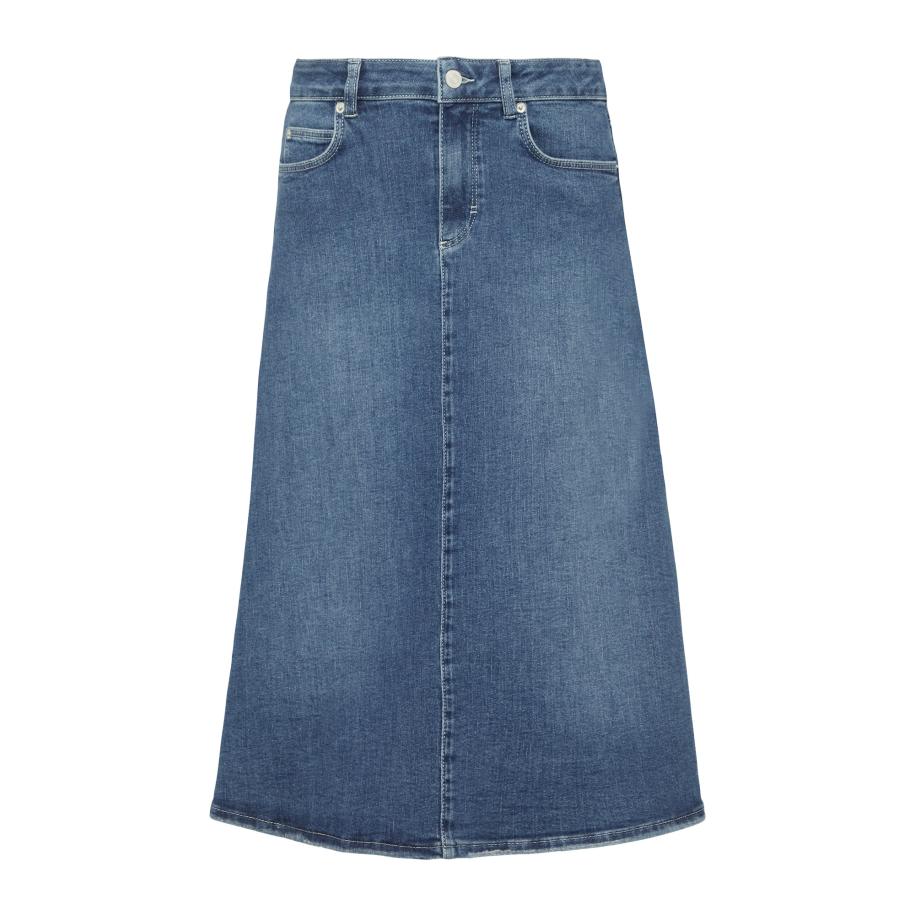 comma casual identity comma casual identity Rok blauw denim -
