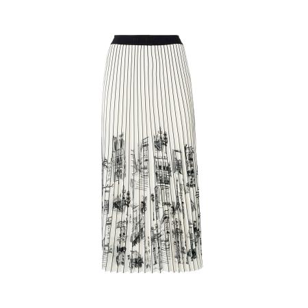 Karl Lagerfeld Karl Lagerfeld Rok PARIS zwart / offwhite