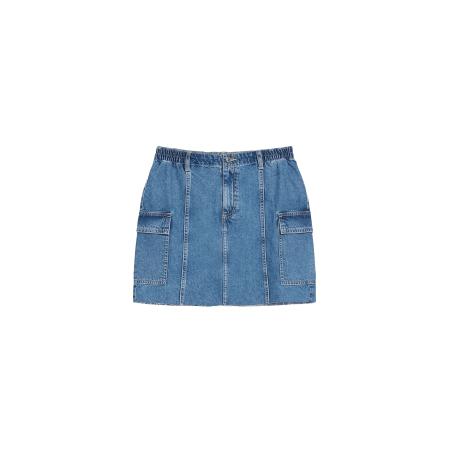 Bershka Bershka Rok blauw denim