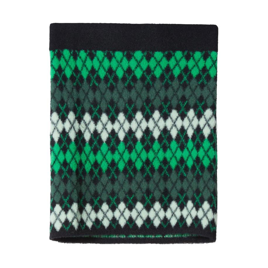 Bershka Bershka Rok groen / spar / wit -