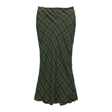Pull&Bear Pull&Bear Rok navy / donkerbruin / olijfgroen / mintgroen
