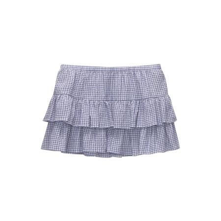 Pull&Bear Pull&Bear Rok blauw / wit