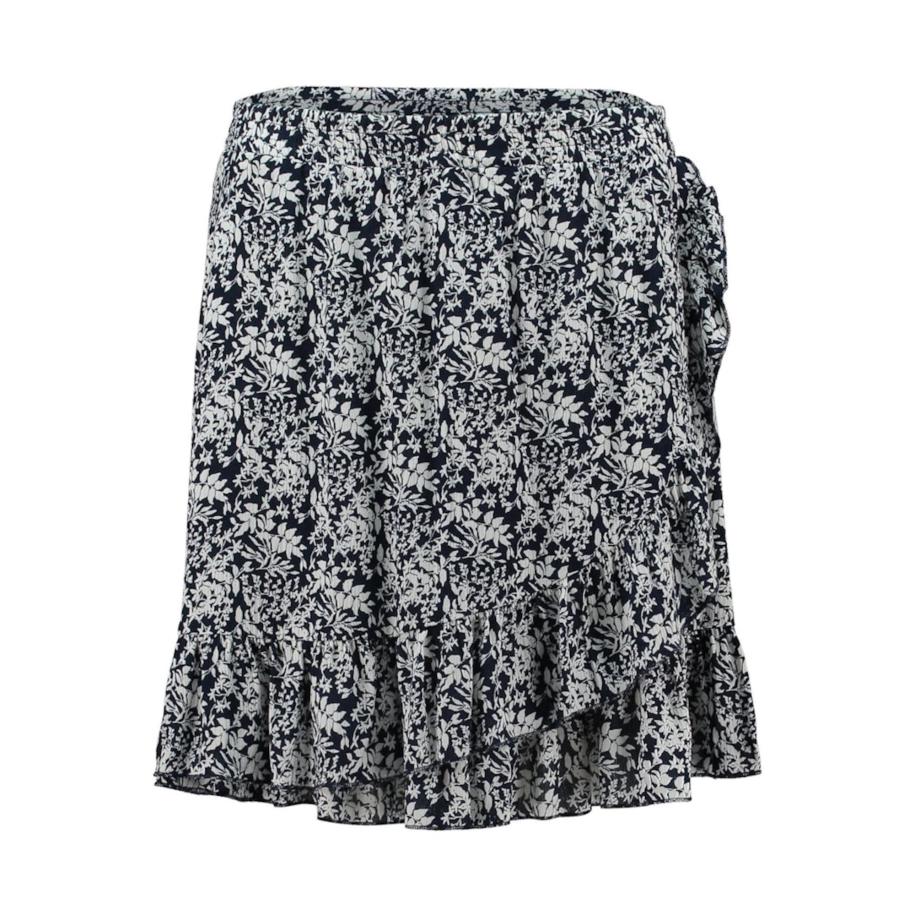 Hailys Hailys Rok Ki44ra lichtgrijs / zwart -