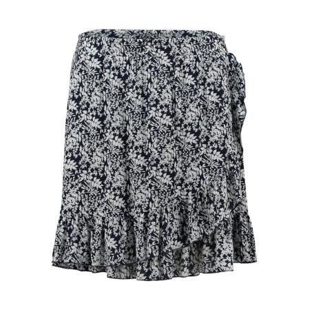 Hailys Hailys Rok Ki44ra lichtgrijs / zwart