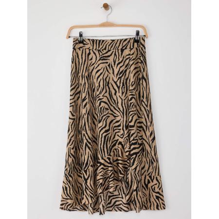 Trendyol Trendyol Rok camel / zwart