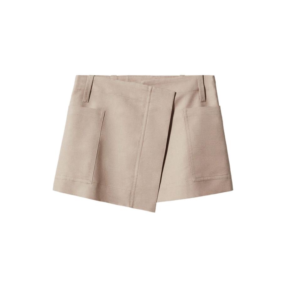 Mango MANGO Rok beige -