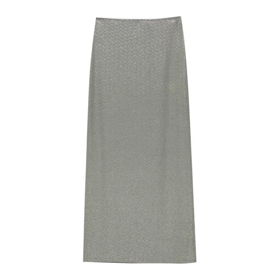Pull&Bear Pull&Bear Rok rookgrijs -