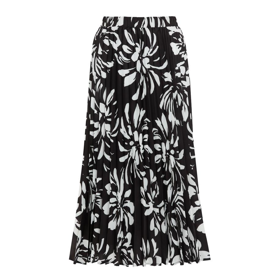 Threadbare Threadbare Rok Cucumber zwart / wit -