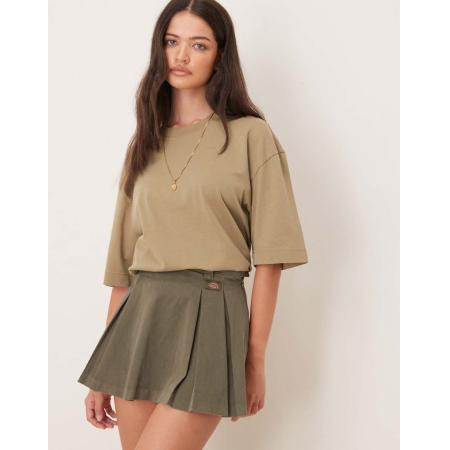 Dickies Unionville Geplooide rok in kaki-Groen