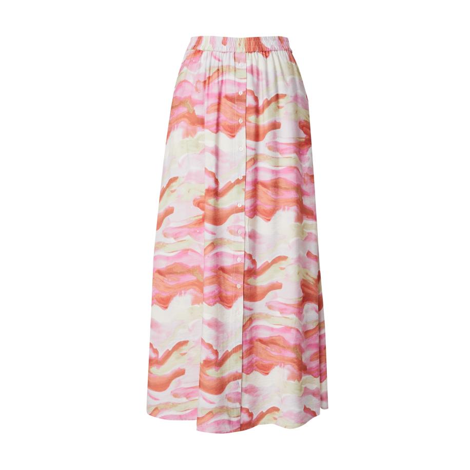 YAS YAS Rok YASAROLA lichtgeel / orchidee / rood / oranjerood -