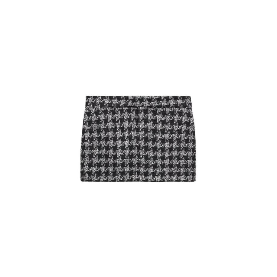 Mango MANGO Rok Dalia grijs / zwart -