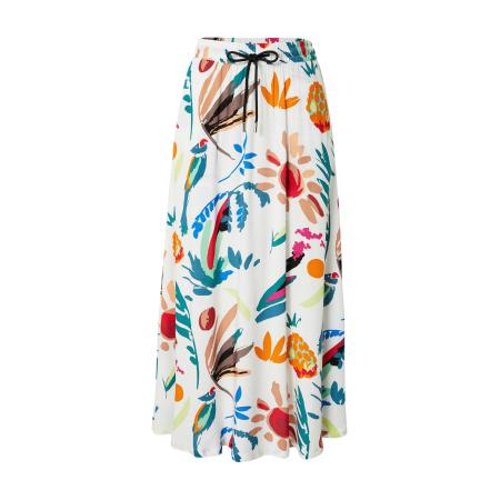 Urban Classics Urban Classics Rok blauw / jade groen / oranje / wit