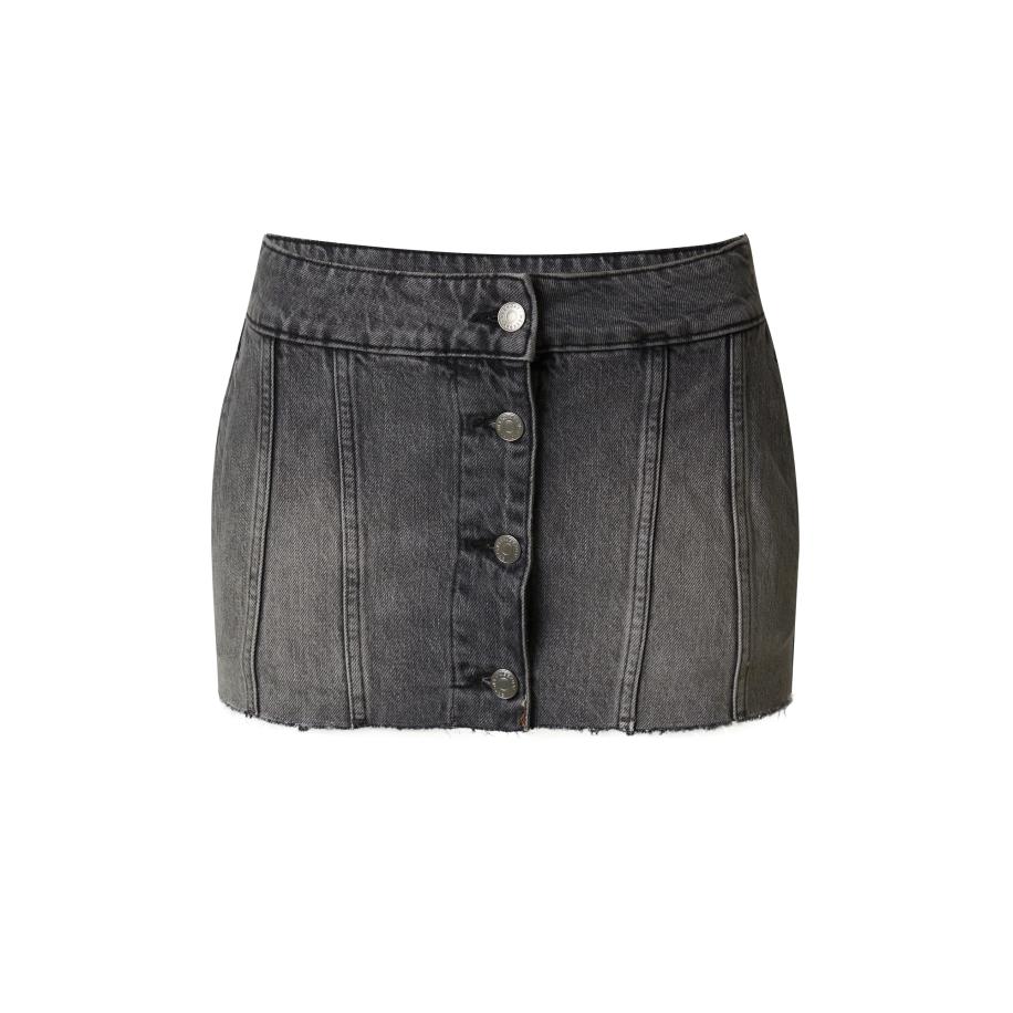 Weekday WEEKDAY Rok grey denim -