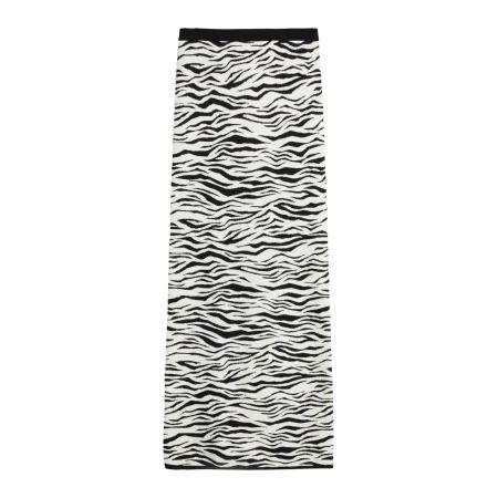 Bershka Bershka Rok zwart / wit