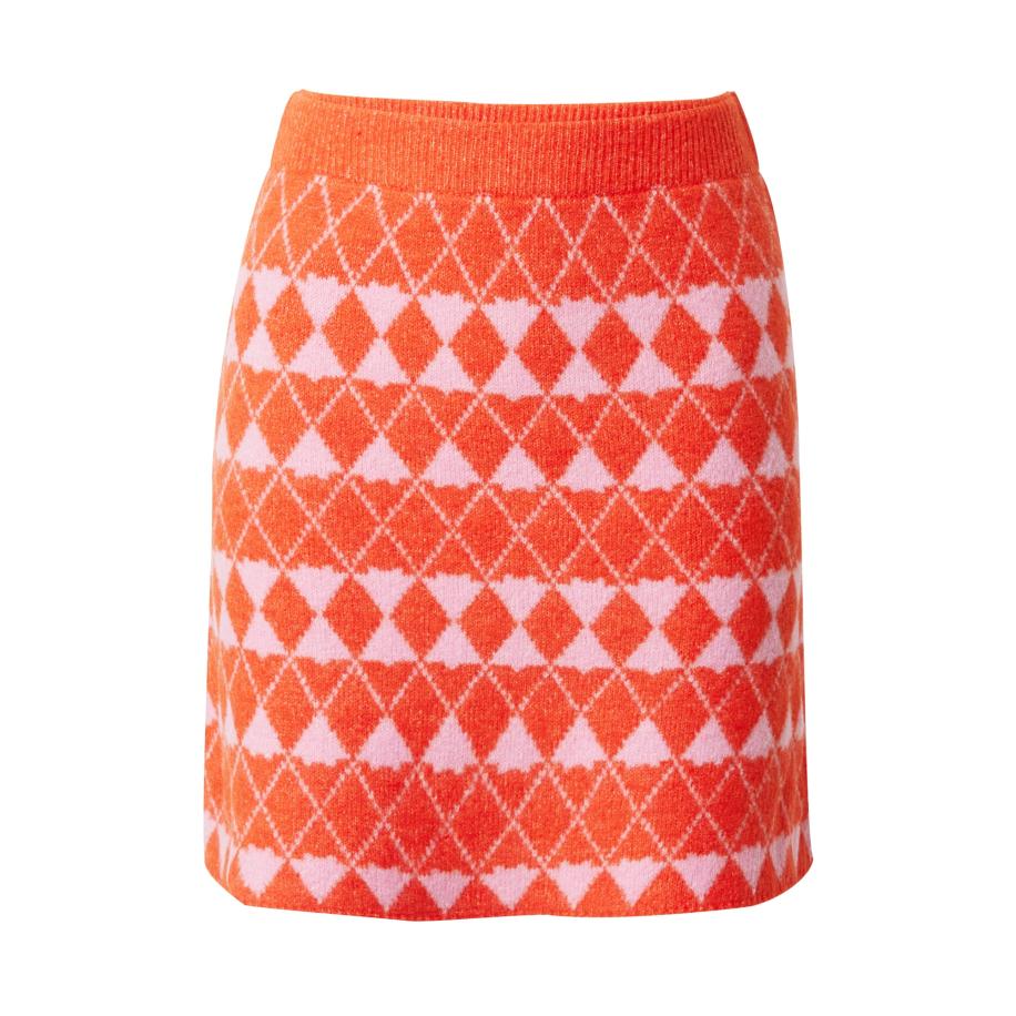 Pieces PIECES Rok NAOMI koraal / rosa -